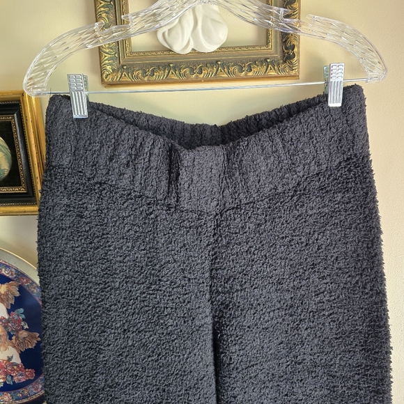 SKIMS Cozy Knit Pants In ONYX - Picture 2 of 7